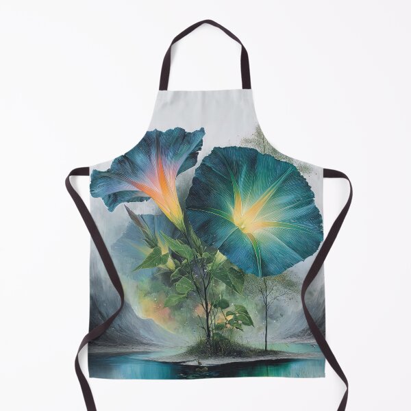 Item preview, Celestial Cascade of Morning Glories designed and sold by bloorose.