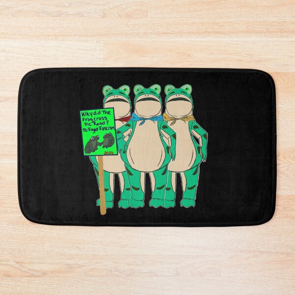 Item preview,  The Portland Frog – Why Did the Frog Cross the Road? To Fight Fascism 2025 -  Resist designed and sold by aadventures.