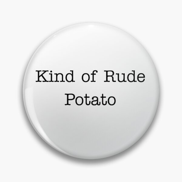 Artikelvorschau, Art von Rude Potato | Lustiges sarkastisches Gemüse-Humor-Zitat Retro-Typografie T-Shirt entworfen und verkauft von biomood.