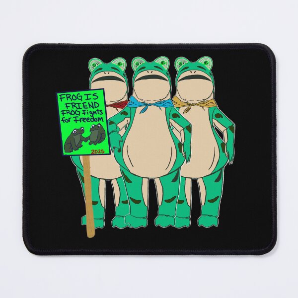 Item preview, The Portland Frog – Frog Is Friend, Frog Fights for Freedom 2025 - Solidarity designed and sold by aadventures.