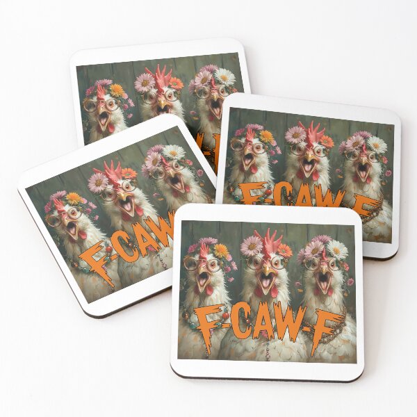 Item preview, F CAW F; Chicken Party; designed and sold by StickerApe.