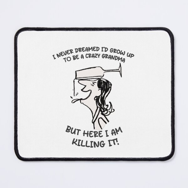 Item preview, Crazy Grandma Killing It! designed and sold by thedigitalrealm.
