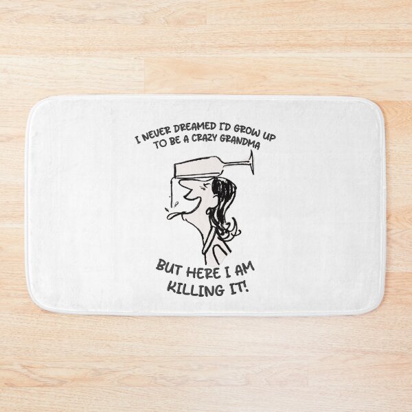 Item preview, Crazy Grandma Killing It! designed and sold by thedigitalrealm.