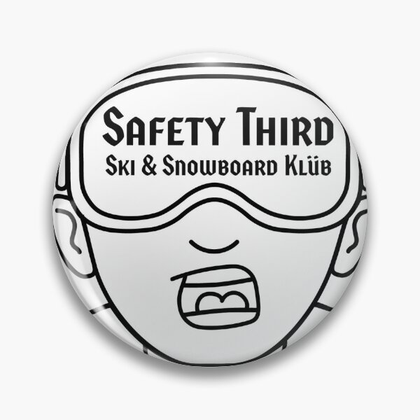 Item preview, Safety Third Ski and Snowboard Klub designed and sold by SafetyKlub.