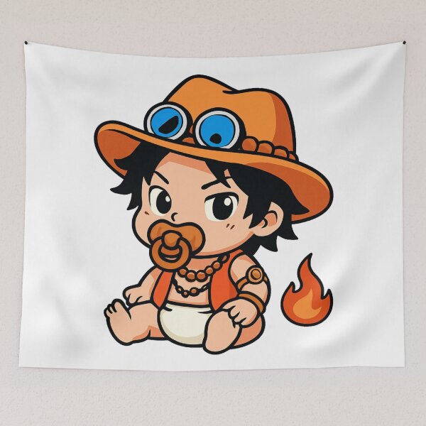 Item preview, Fire Fist Baby Chibi designed and sold by OlivieFarm.