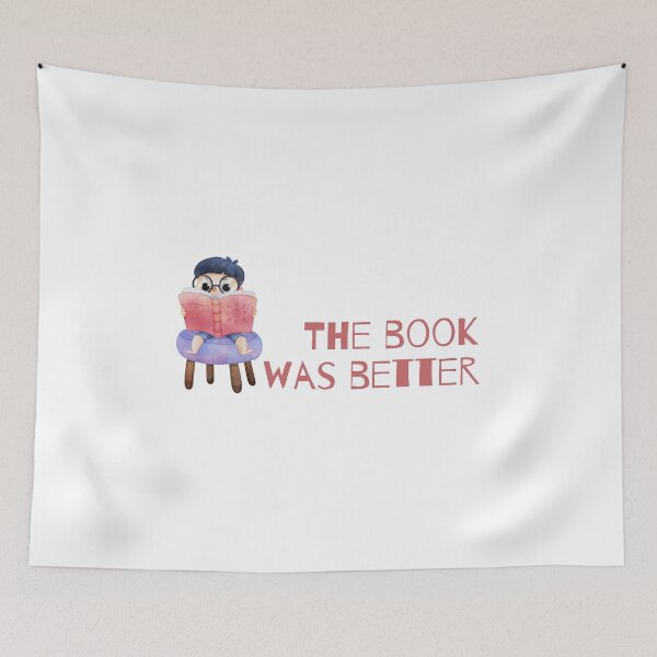 Item preview, The book was better. Reading boy designed and sold by Filologica.