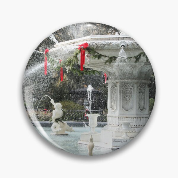Item preview, The Fountain in Forsyth Park, Savannah designed and sold by SummerJade.