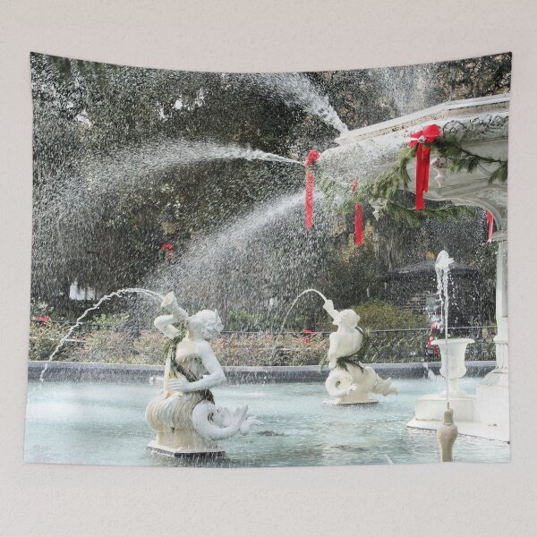 Item preview, The Fountain in Forsyth Park, Savannah designed and sold by SummerJade.