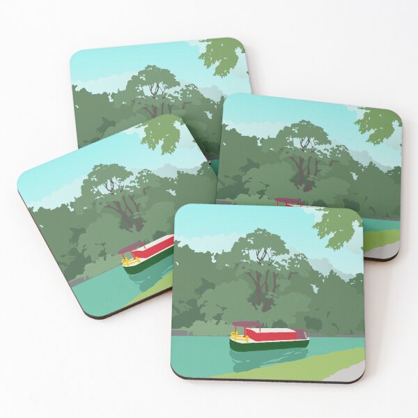 Item preview, Forested Canal designed and sold by EvaneticsArt.