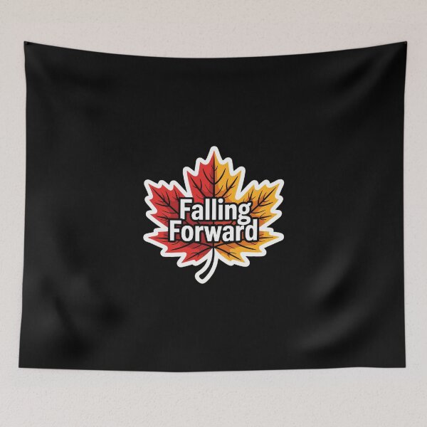 Item preview, Falling Forward Maple Leaf designed and sold by SteezeeStore.