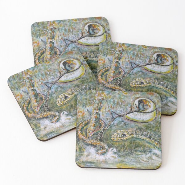 Item preview, Snake and swan bring love designed and sold by Debra Dougherty.
