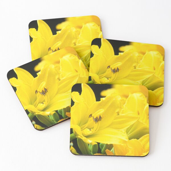 Item preview, Vibrant Yellow Lilies in Bloom designed and sold by jklune.