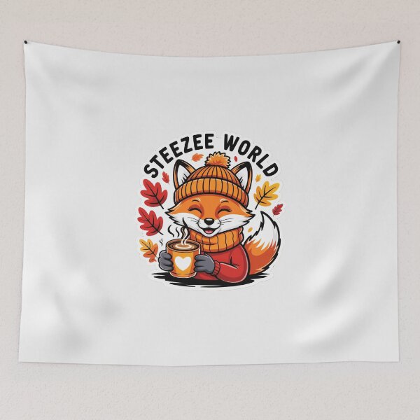 Item preview, Steezee World Fall Fox designed and sold by SteezeeStore.