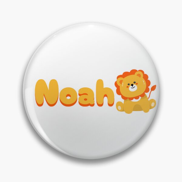 Item preview, Noah (Lion) Name Sticker designed and sold by pikes84.