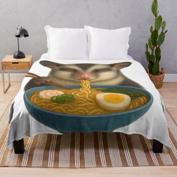 Item preview, Sugar Glider Eating Ramen designed and sold by thehaywirehoney.