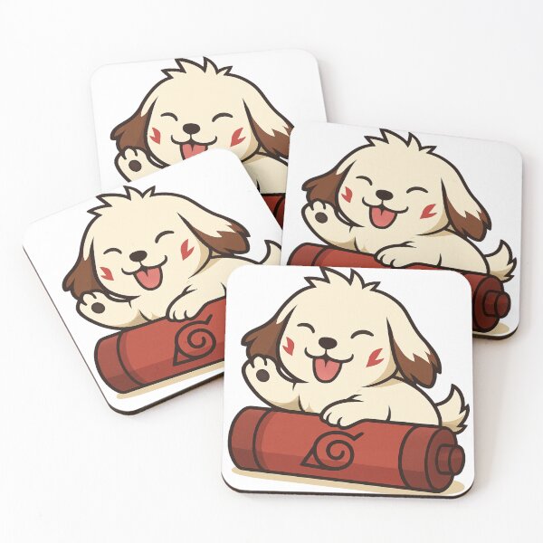 Item preview, Loyal Ninja Hound Akamaru designed and sold by MonikaCuro.