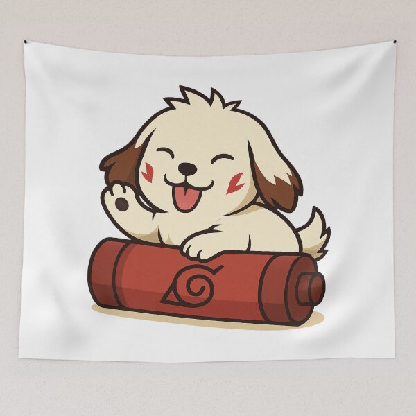 Item preview, Loyal Ninja Hound Akamaru designed and sold by MonikaCuro.