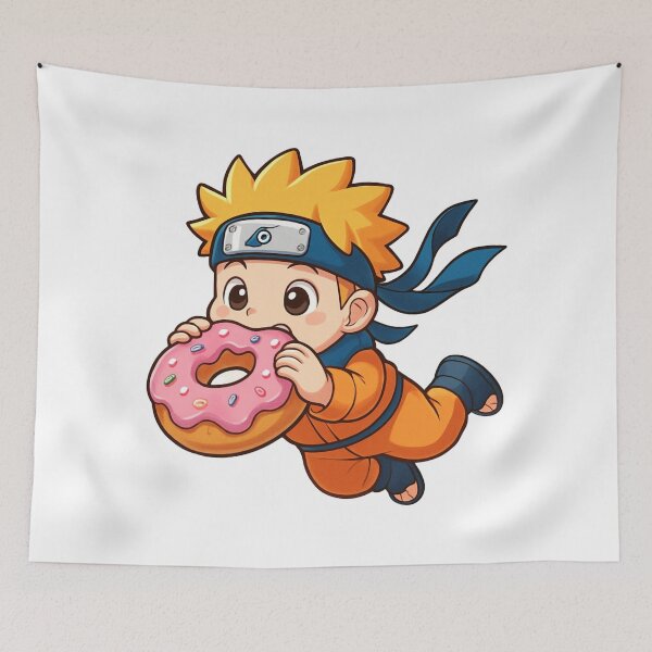 Item preview, Donut Loving Ninja Chibi designed and sold by MonikaCuro.