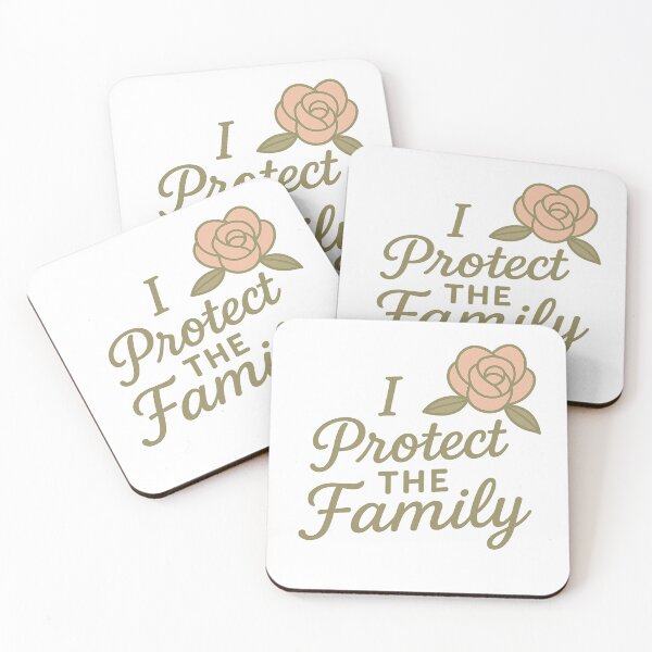 Item preview, I Protect the Family – Empowering Minimal Floral Design designed and sold by Zippitydodads.