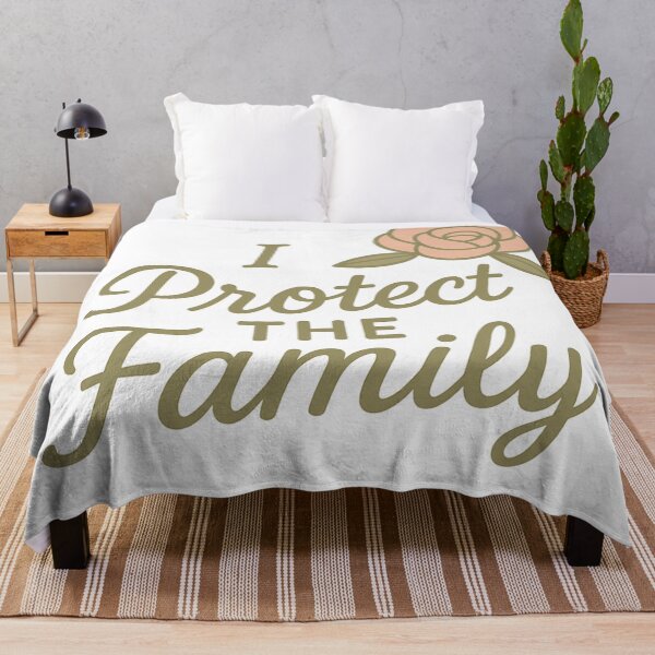 Item preview, I Protect the Family – Empowering Minimal Floral Design designed and sold by Zippitydodads.