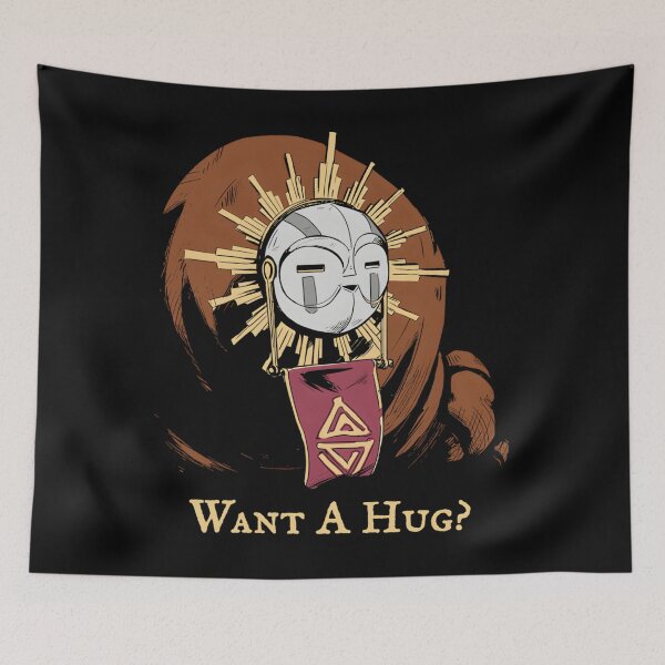 Item preview, Want A Hug Esquie Clair Obscur Expedition 33 Gamer Quotes Vintage 90s Fan Art designed and sold by serqeydoomunf.