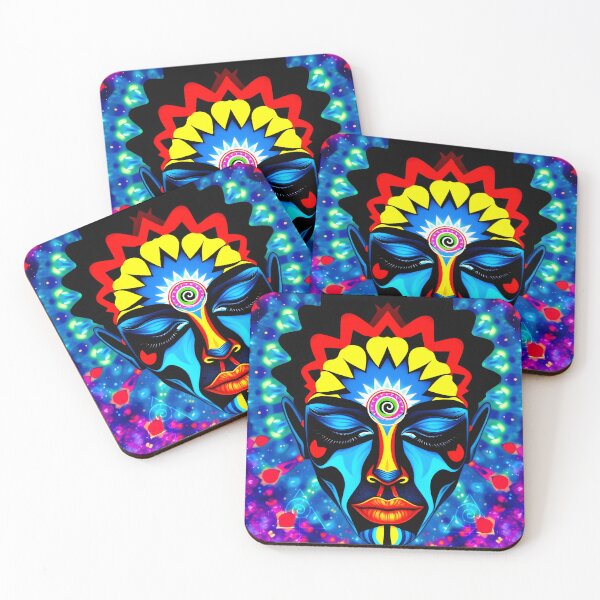 Item preview, Tribal Vision — Glyph of the Chromatic Dreamer designed and sold by LUMINOUS LUCIDITY.