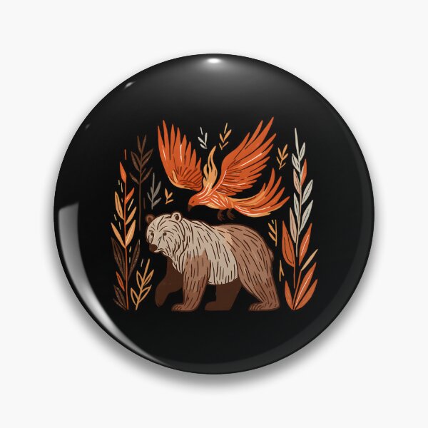 Item preview, Bear And Phoenix designed and sold by Pastiesstore61.