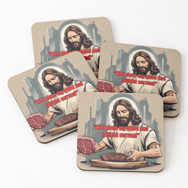 Item preview, Well Done My Good and Faithful Servant | Christian Humor T-shirt  designed and sold by SupremeTeez.