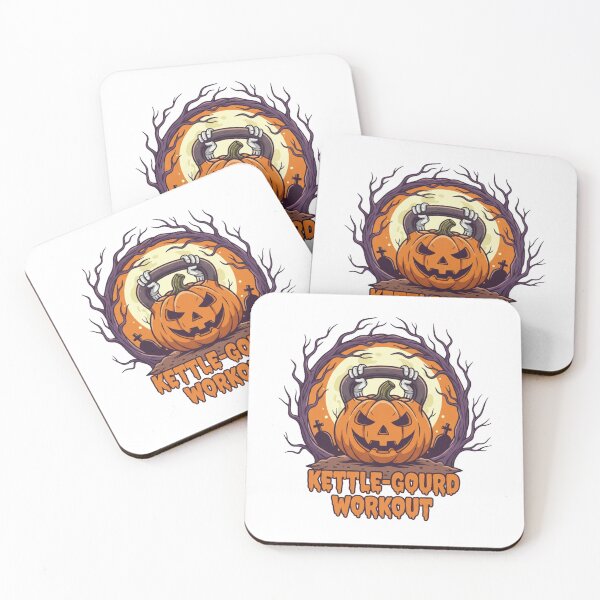 Item preview, Kettle-Gourd Workout Funny Pumpkin Kettlebell Halloween CrossFit Design designed and sold by Bmd4Fitness.