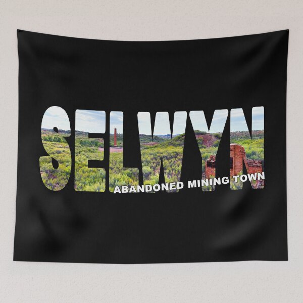 Item preview, SELWYN Abandoned Mining Town - Smelter Stack and Ruins designed and sold by Adam Gormley.