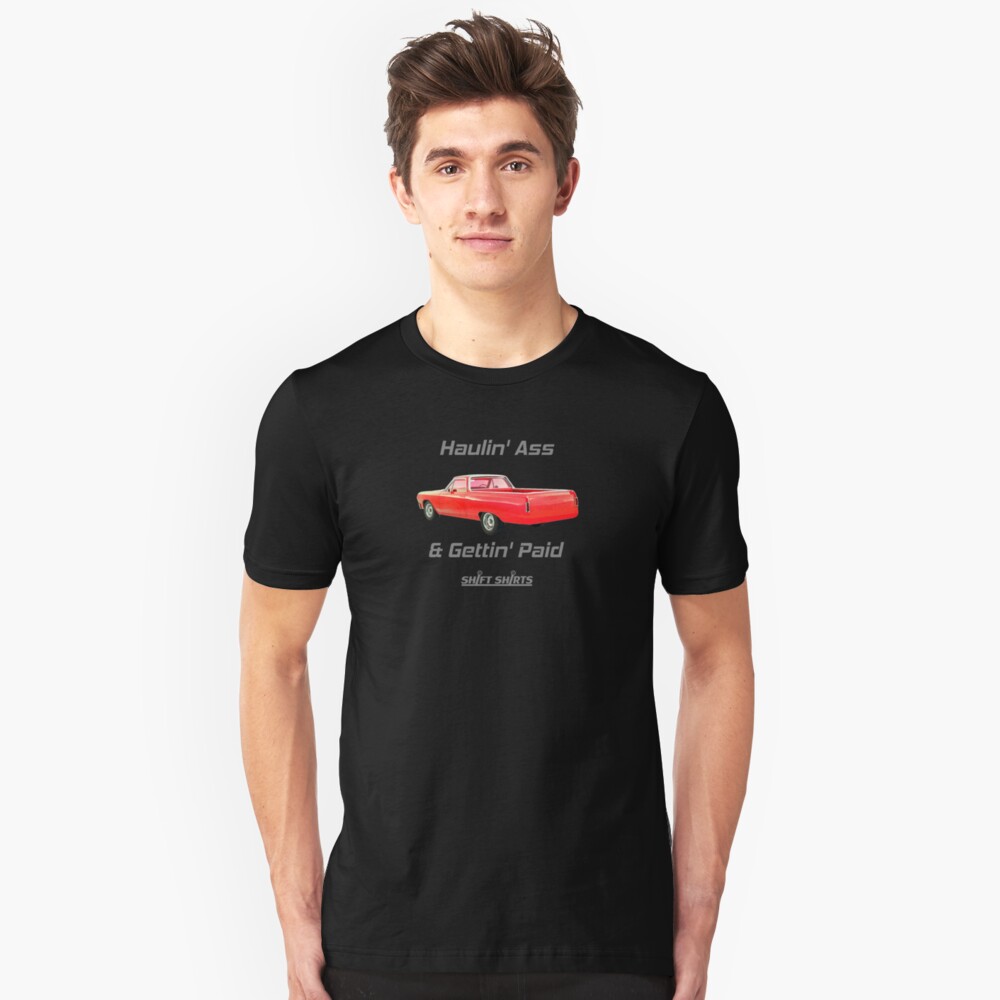 Shift Shirts Trabajo Rapido - El Camino Inspired Slim Fit T-Shirt