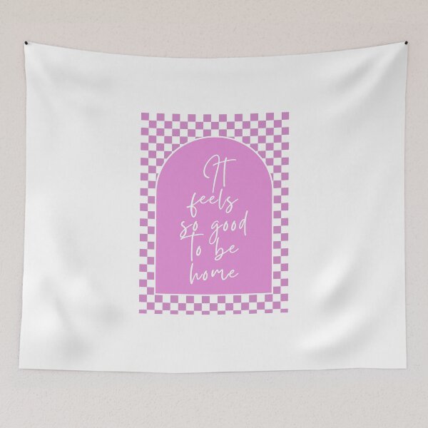 Item preview, It feels so good to be home in pink designed and sold by Dondonmart.