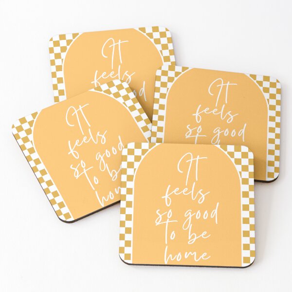 Item preview, It feels so good to be home yellow designed and sold by Dondonmart.