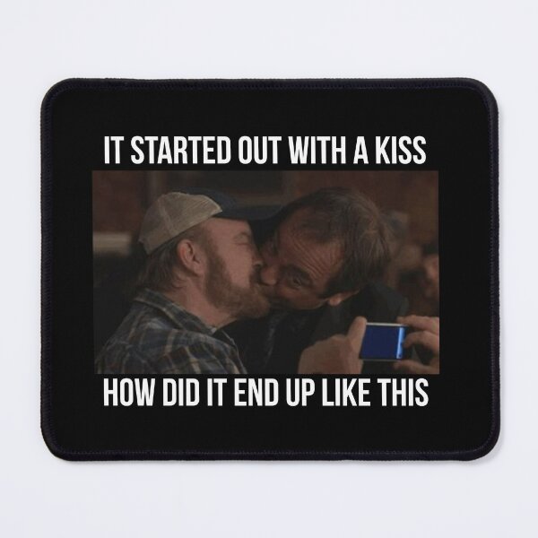 Item preview, It Started Out With A Kiss designed and sold by spottedhound.
