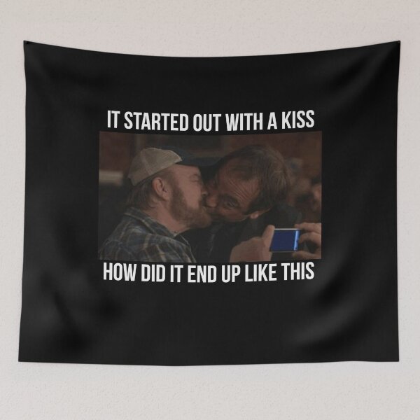 Item preview, It Started Out With A Kiss designed and sold by spottedhound.