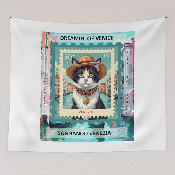 Item preview, Calico Dreams of Venice designed and sold by craftybegonia.