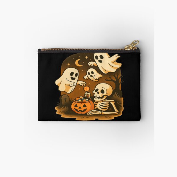 Item preview, Ghosts Stealing Candy From Skeleton designed and sold by YourFavBuddy.