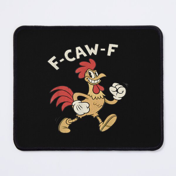 Item preview, F-Caw-F Retro 1930'S Cartoon Style Chicken Funny Vintage designed and sold by merlinnears.