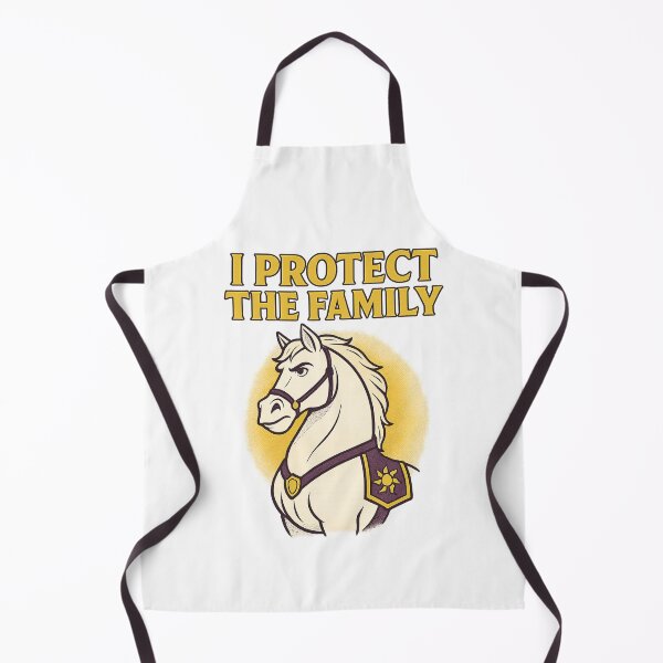 Item preview, I Protect the Family – Heroic Horse Inspired by Tangled’s Maximus designed and sold by Zippitydodads.