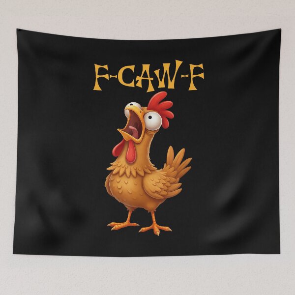 Item preview, Funny F-Caw-F Rooster Bird F-Caw-F Graphic For Man Woman designed and sold by merlinnears.