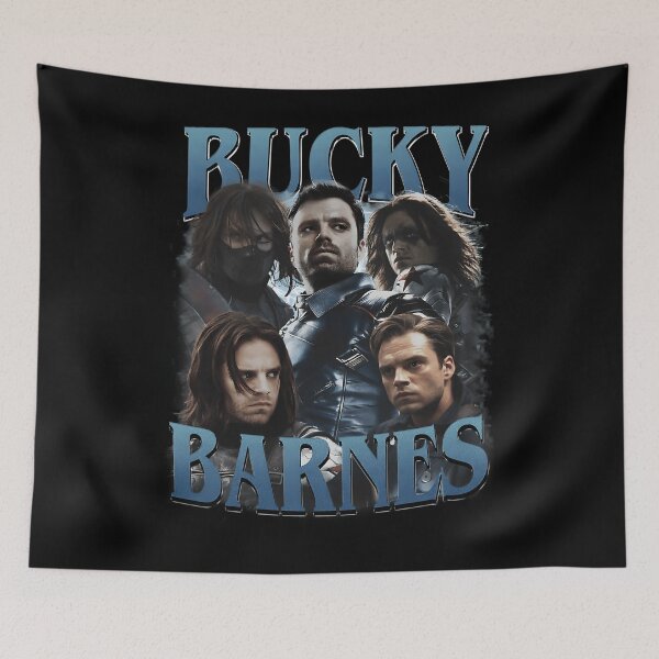 Item preview, Bucky Barnes Thunderbolts Winter Soldier Sebastian Stan Avengers Superhero designed and sold by serqeydoomunf.