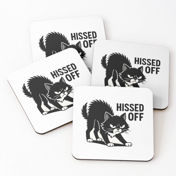 Item preview, Hissed Off (Funny Cat Slogan) designed and sold by BeJolley.