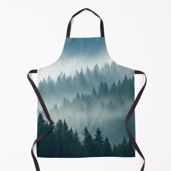 Item preview, foggy forest art misty forest art designed and sold by vogelnerves.