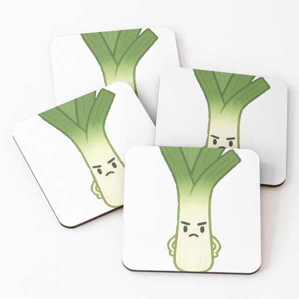 Item preview, The Very Serious Leek – Stoic Vegetable Humor designed and sold by designsbyhw.