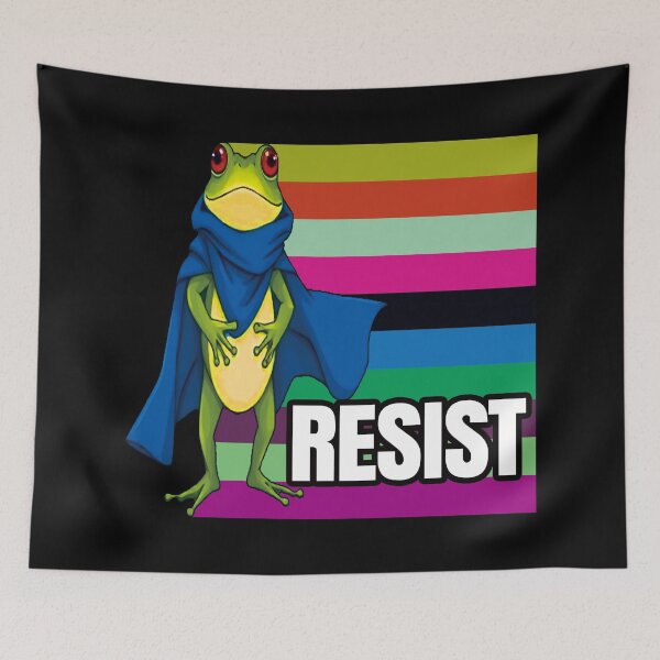 Item preview, Portland Frog Resist. designed and sold by EunsooLee.