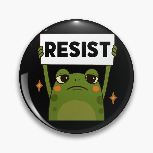 Item preview, Resist Portland Frog Protest,Anti ICE Anti Fascism Vintage Activist designed and sold by ahmed2751989.