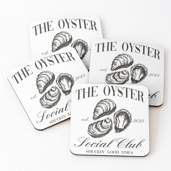 Item preview, Oyster Roast Social Club Retro Design Shirt designed and sold by BronikowskiART.