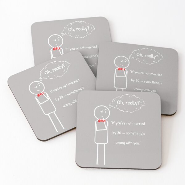 Item preview, Not married by 30? It's fine! designed and sold by ThinkMan.