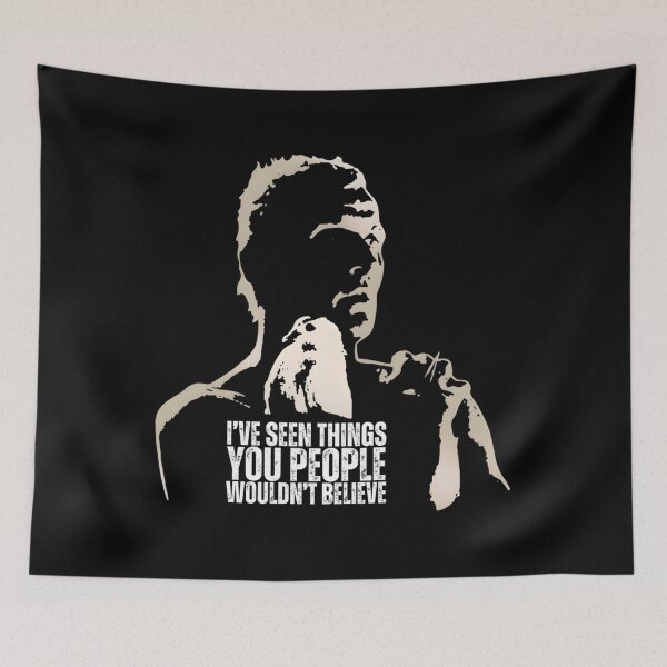 Item preview, Tears In The Rain - Blade Runner Monologue designed and sold by lillakroetzsh.