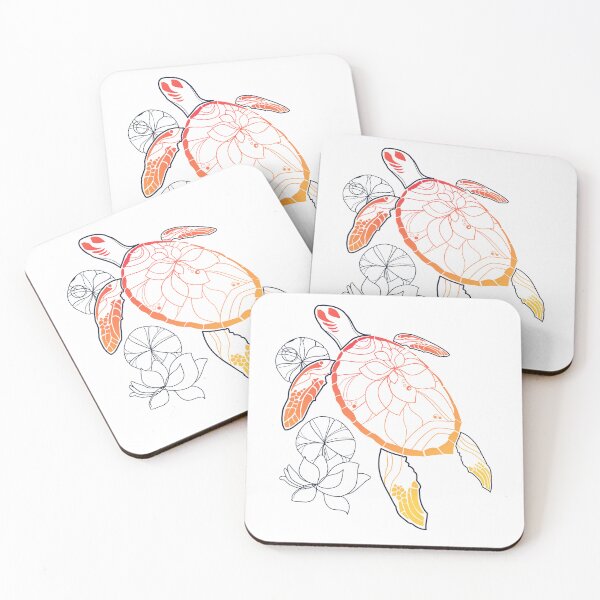 Item preview, Sunburst Sea Turtle designed and sold by urrin DESIGN.
